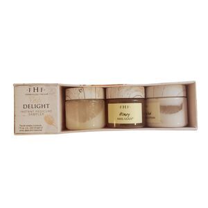 Farmhouse Fresh Pedi Delight Instant Pedicure Sampler Sealed Glaze Scrub Lotion